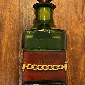 Whiskey Decanter made in Italy.